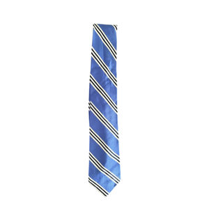 Jos. A. Bank Executive Collection Blue Striped Silk Tie Men’s Necktie Classic